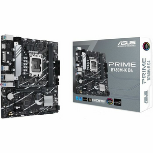 Matična ploča Asus PRIME B760M-K D4, LGA1700, mATX, DDR4