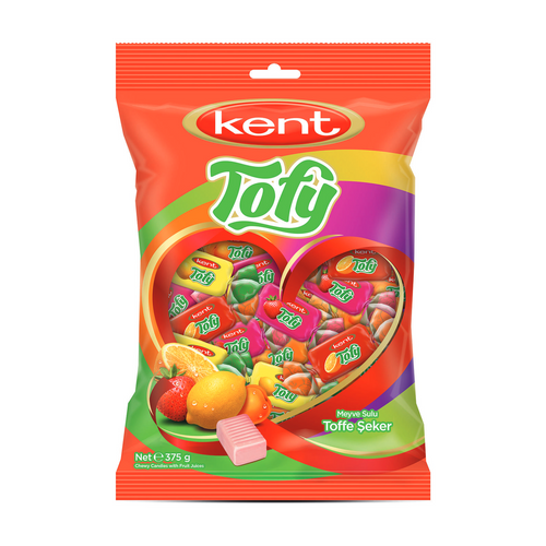 Kent bombone tofy fruit  375g slika 1