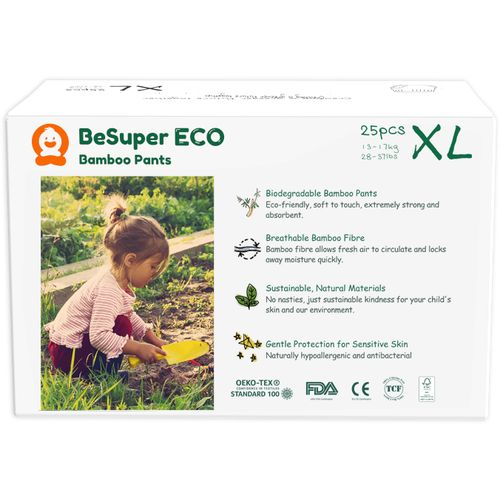 BeSuper ECO Bamboo Pelene-Gaćice  slika 9