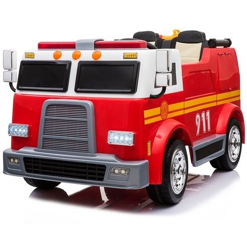 Vatrogasni kamion na akumulator Fireman - crveni slika 3