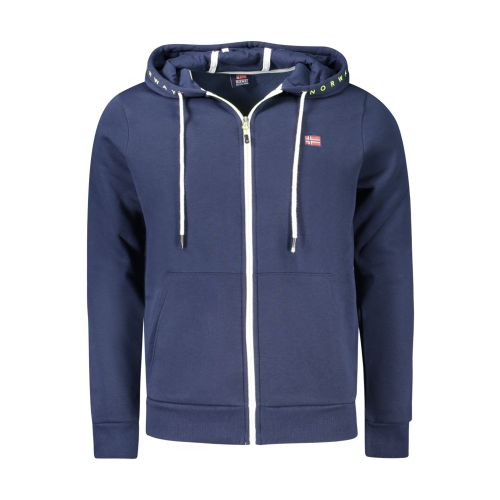 NORWAY 1963 MEN'S BLUE ZIP-UP SWEATSHIRT slika 1