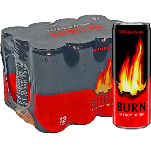 Burn Original gazirano bezalkoholno energetsko piće 0,25l 12/limenka XXL slika 1