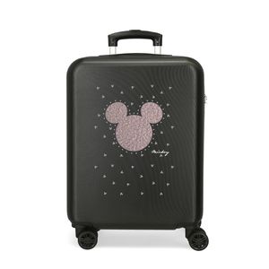 Disney Kofer 55cm ABS, dječiji Mickey Studs 3821121, crni