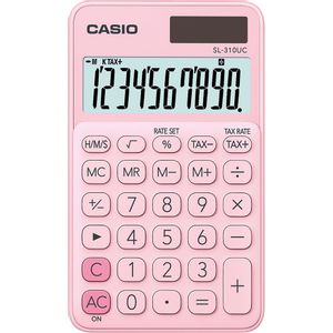 Kalkulator CASIO SL-310 UC-PK roza KARTON PAK. bls