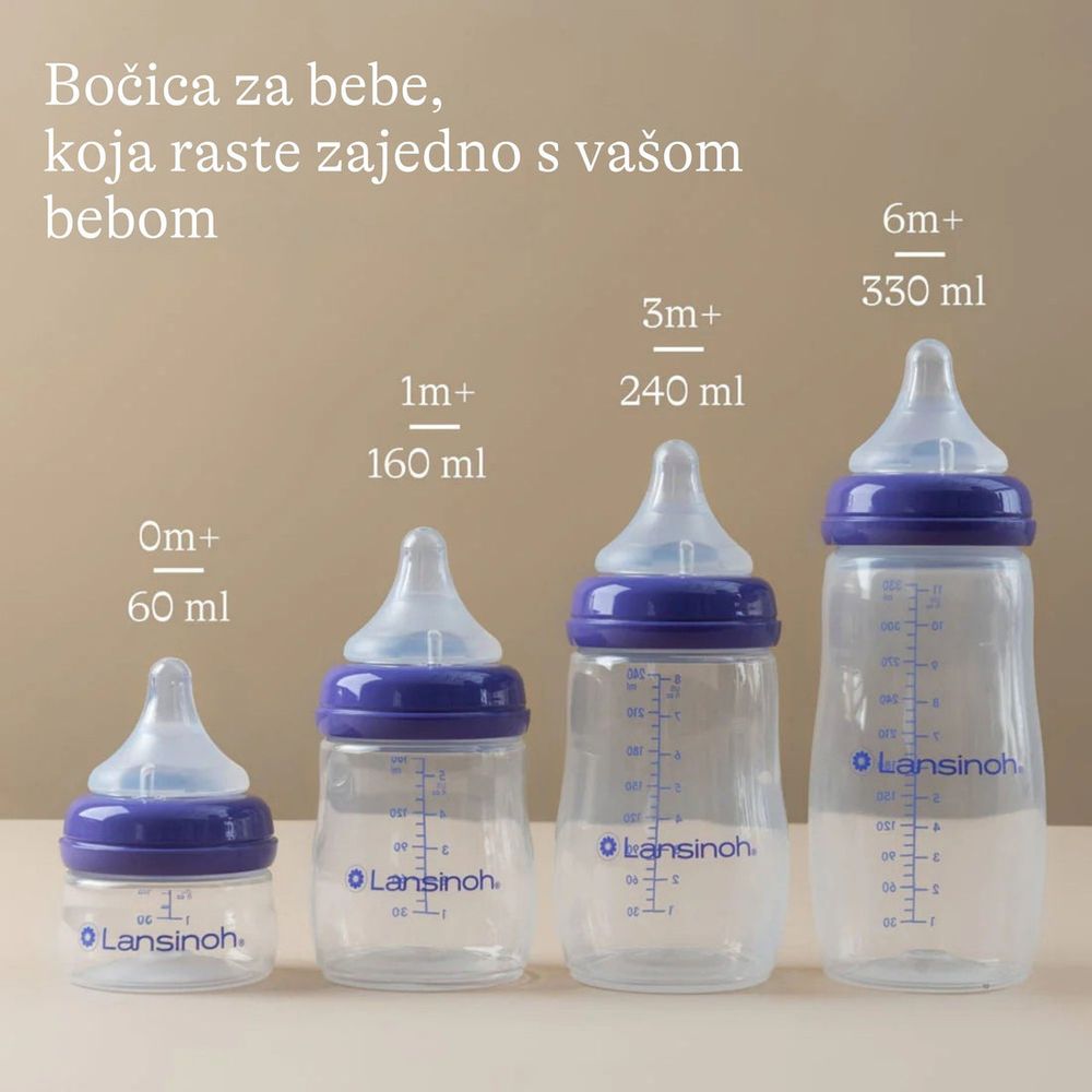Lansinoh Starter set od dvije flašice za bebe  slika 6