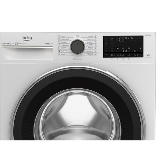 Beko B5WFU78418WB Veš mašina, 8 kg, 1400 rpm, ProSmart™ Inverter, SteamCure™, Dubina 55 cm slika 5