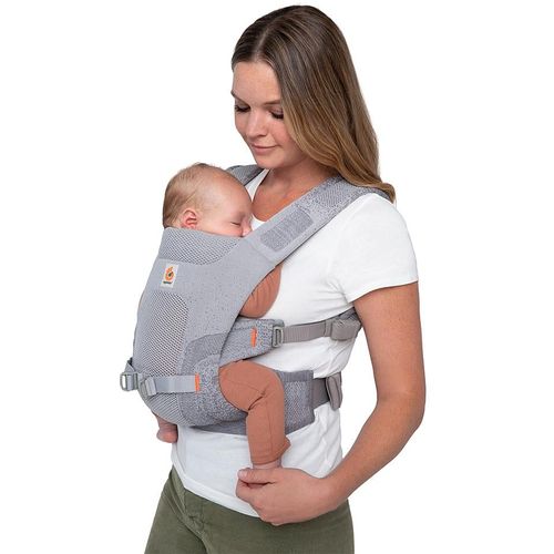 Ergobaby Aerloom Light Grey / Grey / Orange  slika 2