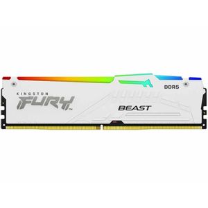 Kingston 16GB/DIMM/DDR5/6000MHz/CL36/FURY Beast White RGB EXPO