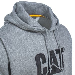 MUŠKI PULOVER SA KAPULJAČOM TAMNO SIVI XL  CAT W10646 SIV XL