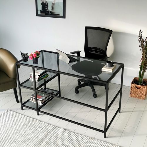 Master Çalışma Masası / 130x60cm M101F Black
Fume Study Desk slika 7