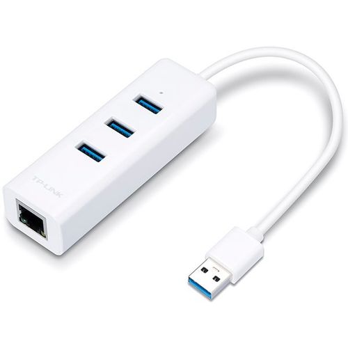 Mrežna kartica TP-Link UE330, USB 3.0 3-Port Hub & Gigabit Ethernet Adapter 2 in 1 USB Adapter slika 1