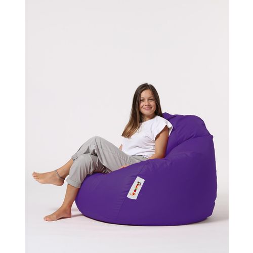 Atelier Del Sofa Premium XXL - Purple Garden Bean Bag slika 9