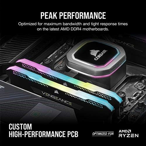 Corsair VENGEANCE RGB PRO SL 32GB (2 x 16GB) DDR4 DRAM 3600MHz C18 slika 3