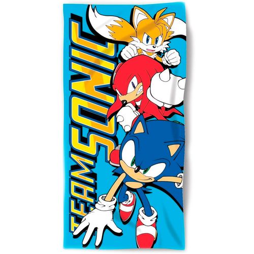 Sonic The Hedgehog cotton beach towel slika 1