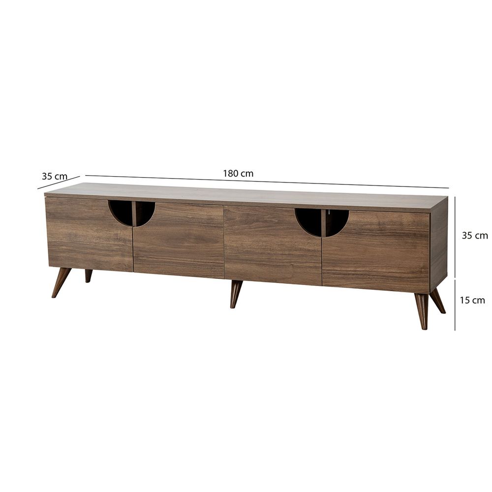 TV Stalak Grotte - Walnut v2 od Oraha slika 5