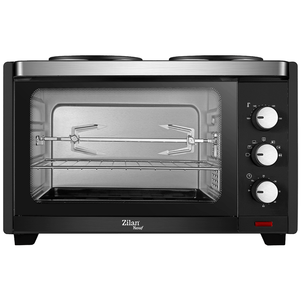 Zilan Mini pećnica sa grilom, zapremina 28 l, 3200 W, crna - ZLN0997 slika 3