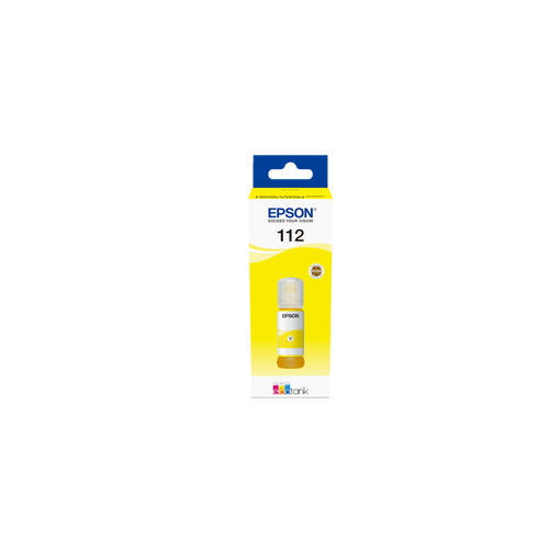 Epson C13T06C44A 112 EcoTank Pigment Yellow ink bottle slika 1