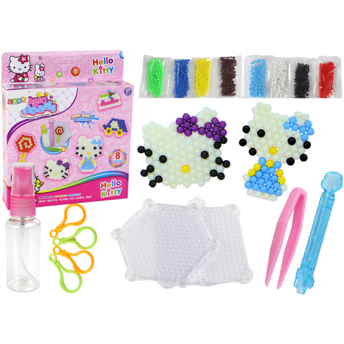 DIY set vodenih perli Hello Kitty 8 boja slika 1