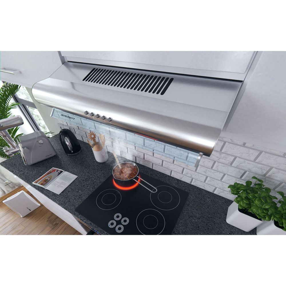 Kuhinjska napa za ispod ormarića - 60 cm apsorber Berdsen BE-10-A INOX slika 6