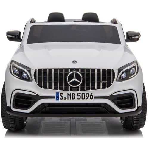 Licencirani Mercedes GLC 63S bijeli - dvosjed - auto na akumulator slika 2