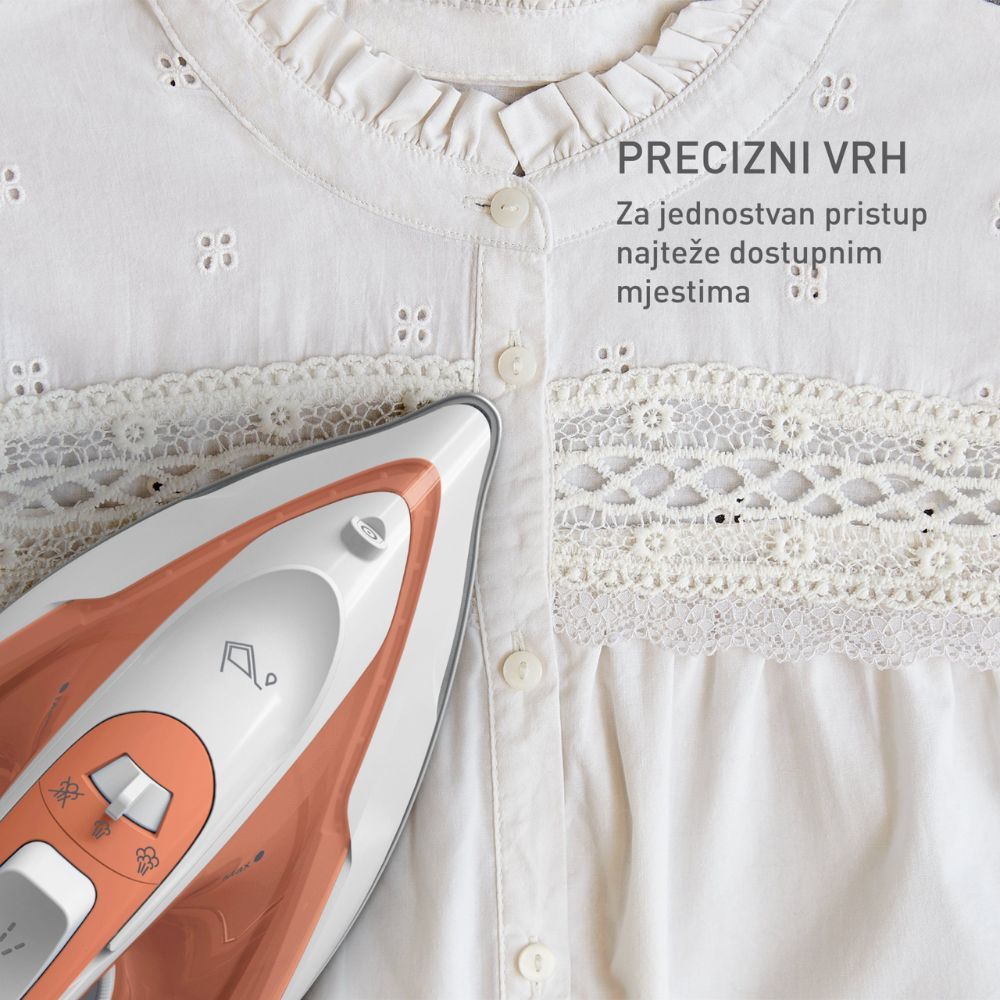 Tefal parno glačalo FV2C40E0 Steam Iron Express Steam slika 5