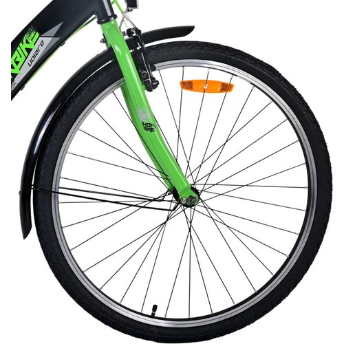 Volare Thombike 26" dječji bicikl s dvije ručne kočnice crno-zeleni slika 13