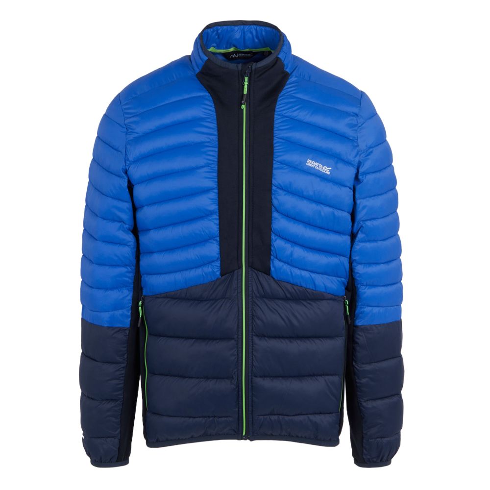 Regatta Muška jakna Leedre Hybrid Olympian Blue Navy slika 1