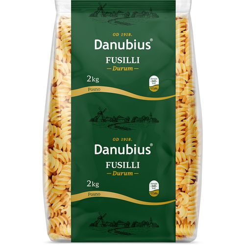 Danubius  Fusilli  2 kg. XXL slika 1