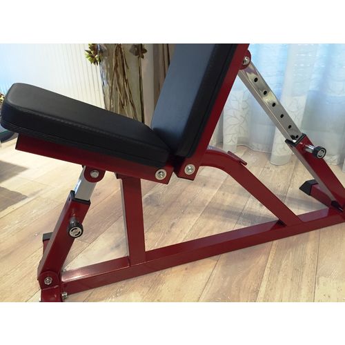 Univerzalna podesiva klupa - adjustable red line bench slika 4