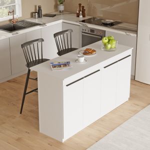 OR1-W White Kitchen Table