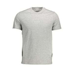 GUESS JEANS MEN'S SHORT SLEEVE T-SHIRT GRAY