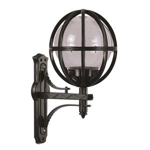 Vanjska zidna lampa BAP-68080-BSY-M2 u crnoj boji