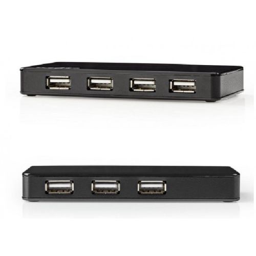 UHUBU2730BK USB 2.0 7-port hub + AD/DC adapter slika 3