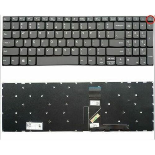 Tastatura za laptop Lenovo 720S-15IKB V330-15IKB V130-15IKB 15ADA bez pozadinskog osvetljenja slika 1