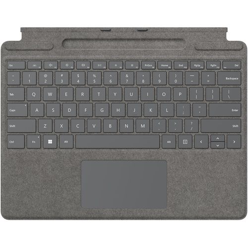 Microsoft Surface Pro Signature Keyboard ASKU SC CEE Platinum HR, 8XA-00088 slika 1