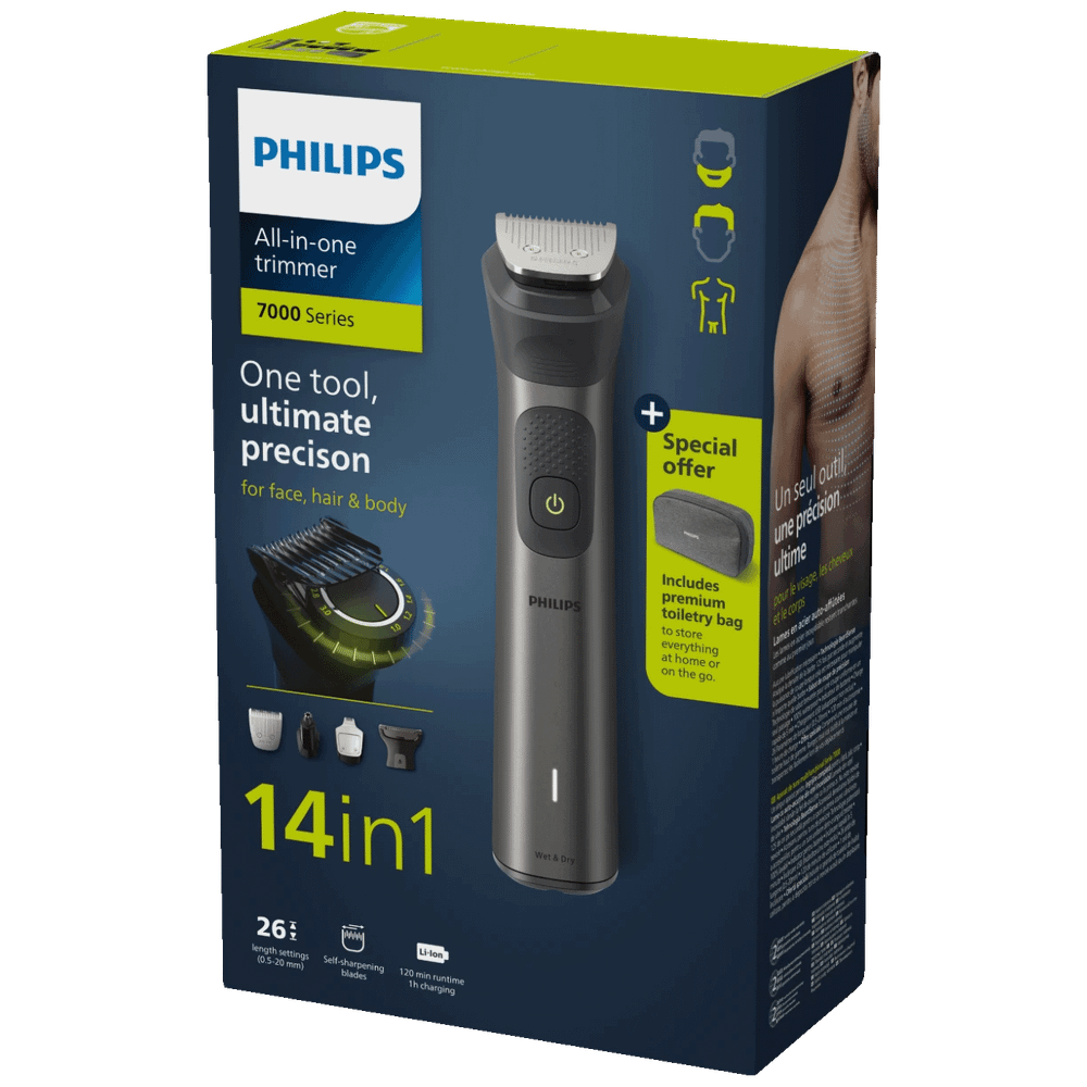 Philips Aparat za njegu lica, kosa i tijelo,  All-in-One Trimmer - MG7940/75 slika 6