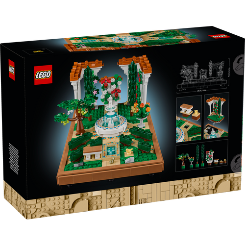 LEGO® ICONS 10359 Vrt s fontanom slika 6