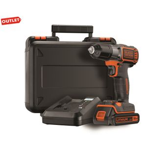 Black&Decker Aku bušilica/odvijač 18 V 1,5 Ah ASD18K