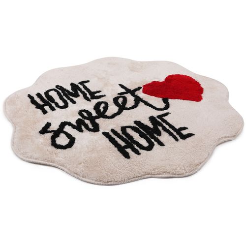 Colourful Cotton Akrilna kupaonska prostirka Home Sweet Home - Stone slika 2