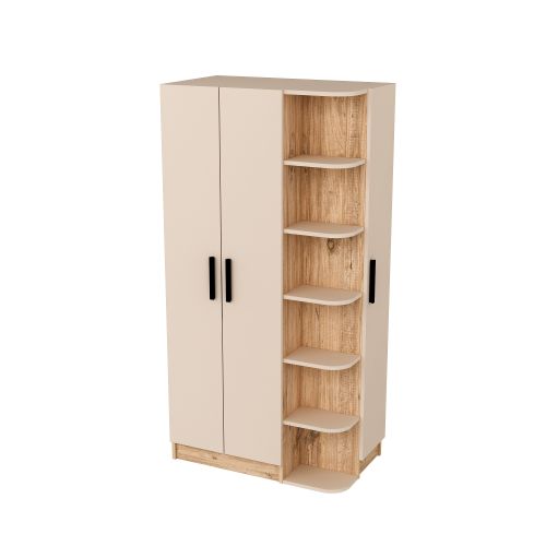 Luses Atlantic PineBeige Wardrobe slika 4