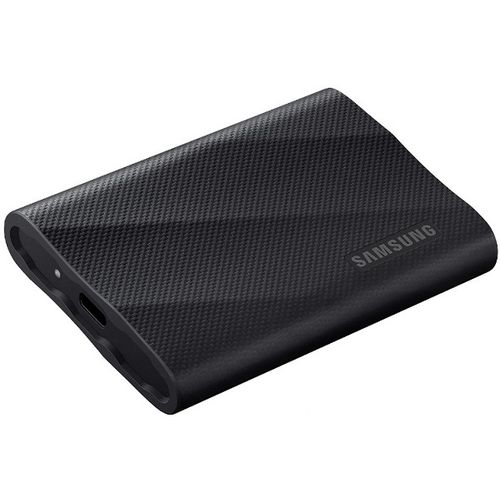 Samsung MU-PG1T0B/EU Portable SSD 1TB, T9, USB 3.2 Gen.2x2 (20Gbps), [Sequential Read/Write: Up to 2000MB/sec /Up to 1,950 MB/sec], Up to 3-meter drop resistant, Black slika 1