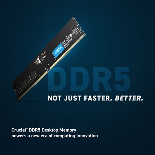 Crucial 16GB DDR5-4800 UDIMM CL40 (16Gbit) slika 2