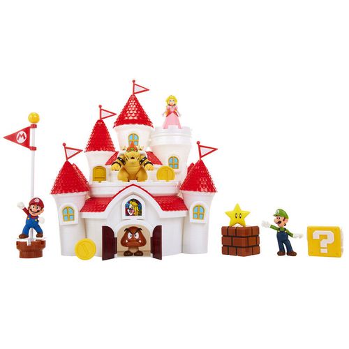 Super Mario Bros Mushroom Kingdom Deluxe Castle playset slika 2