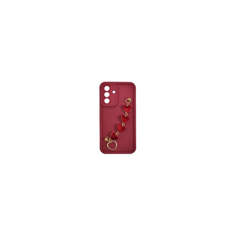 MM TPU SAM GALAXY A56 SILICONE CANDY WRIST STRAP R Heart slika 2