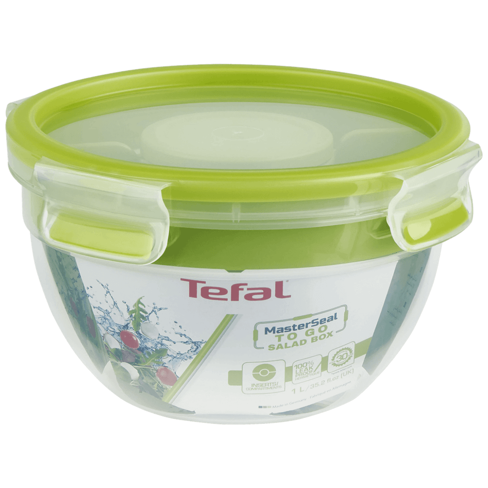 Tefal Plastična posuda za salatu, 1 lit., MasterSeal to GO - K3100112 slika 1