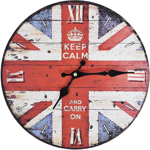 Starinski zidni sat UK 30 cm slika 1