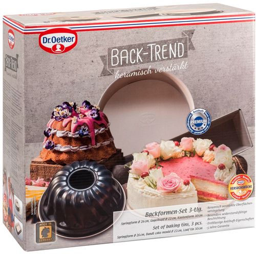 Dr.Oetker set kalupa 26x8cm, 3kom, Back Trend slika 2