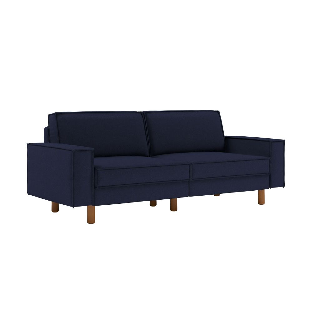 Sofa za 3 Osobe Sparrow 3 - Noćno Plava Orah slika 1