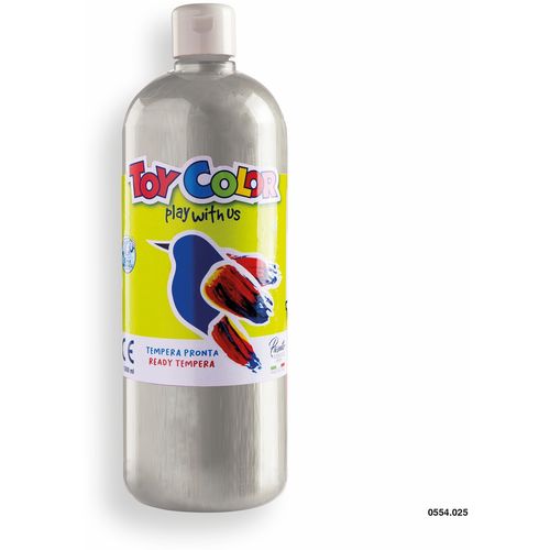 Toy Color srebrna tempera 1000 ml slika 1