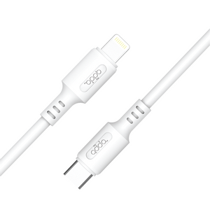 Kabel ADDA USB-301-WH, Fusion Charge+Data, Type-C na 8pin, PD 20W, Premium TPE, 1.2m, bijeli